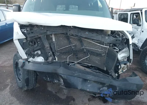 2015 Chevrolet Express 2500 Work Van from USA, damaged, VIN 1GCWGGFGXF1236595